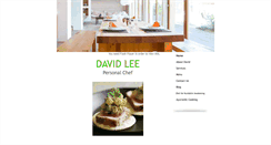 Desktop Screenshot of davidleecooks.com